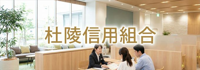 「杜陵信用組合」の不動産担保ローン